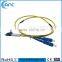 PVC SC LC fiber optic patch cord for Telecommunication