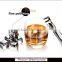 Food grade stainless steel ice cubes, dice ice cube whisky stone, reusable whisky tones