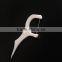 unique design dental floss pick stronger floss pick stronger handle anti-slip grip GT0505D