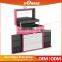 Sunrise Pink Hot Sale Professional Pvc Empty Makeup Case