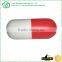 New Design medicine capsule shape PU toy