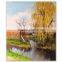 ROYIART Original Landscape Oil Painting on Canvas of Wall Art #10092