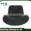 wholesale black and grey wool felt hat