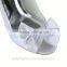 New Arrival Good Quality lace satin bridal shoes from China manufacturer