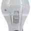 Multi-functional SMD5730*9 LED Solar Rechargeable Flashlight with USB Porta and Emergency Red Light