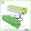 Factory real capacity 2600mah power bank phone charger usb hub
