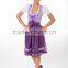 octoberfest spring women dirndls,3 pcs yellow gilrs dirndls,daren dirndl