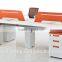 Fashionable Office Design Office Partition For 4 people