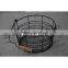 antique basket / metal aluminum wrie basket trays