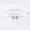 925 Sterling Silver Bangle Expandable DIY European Charm Bracelet Bangles CSZ001