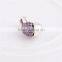 Secret Message Silver Heart Charm With Cubic Zirconia
