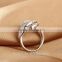 latest fashion 925 sterling silver zircon engagement rings