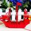 red boat 3d pop up thanksgiving greeting cards