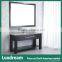 24" Mini Wooden Hotel Bathroom Vanity With Granite Top