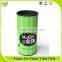 high quality food paper tube with tin cap