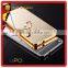[UPO] Hot Selling Luxury Metal Aluminum Bumper Electroplated PC Cover For Huawei P8 Lite Mirror Case