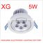 2016 hot sale 5w cob led ceiling light for stage