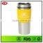 eco friendly food grade insulated double wall stainless steel 16oz