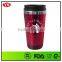 16 oz custom insulated stainless steel and plastic insulated coffee mugs