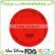 Slip-resistant funny Halloween pumpkin pattern round shape silicone pot holder