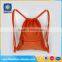 Factory direct price pink ladies small mini ball drawstring bag custom