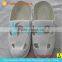China autoclavable ESD blue canvas shoes PVC sole four holes