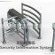 Shenzhen factory half height manual turnstile access control system for station