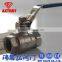 2PC Stainless Steel Economic Type Thread Ball Valve With Handles