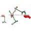 Amazing Children Outdoor Playground Plastic Slide Fitness Amusement