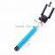 Best Travel Companion Selfie Stick With Cable for apple iphone for smartphone