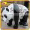 KANO6154 Cartoon Craft Fiberglass Sculpture Panda Statue