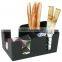 plastic bar napkin holder, straw holder