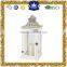 Hot selling simple white LED candle wooden lantern