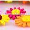 Flower shape plastic made elastic hair band