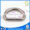 metal D ring d-ring shoe eyelet iron metarial bag hardware