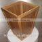 man made bamboo flower umbrella sundry laundry storage basket for home decoration