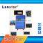 Double zone cost-effective security electric fence energizer