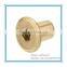 Jiesheng High Precision Brass Hex Nut+8613580993760