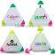 3 in 1 Triangle Shaped Highlighter Pen Maker/multi Colored Highlighter Pen/office & School Supplies