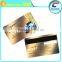 CR80 Golden Hot Stamping Plastic PVC Card