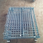 Folding steel wire storage cage