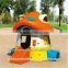 ottoman custom cardboard pet house/pet supply house catalogue/detachable hamburger pet house