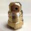 3/8", 1/2",3/4" Brass and stainless steel BD In-line versions Hollow cone sprays nozzles