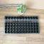 China Manufactory Black Plastic Vegetable Nursery Seed Starting Tray With 72 Cell Rooting Plugs Ready to Plant Seed Tray