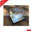Custom Transparent Acrylic Shoes Box With Mirror Board Base