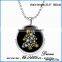 popular christmas gifts luminous necklace christmas tree pendant necklace for girl