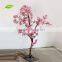 GNW BLS034-2 Artificial Magnolia Tree Silk Flowers With Fiberglass Stand For Sale