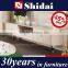 Glass top cheap price in high quality tv stand withstorage LV-E803