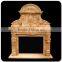 Home Decoration Natural Stone Cultured Marble Fireplace Surround