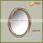 polyresin frame sliver wall mirror